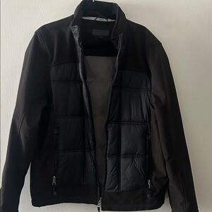 Guess Men's Black Puffer Jacket